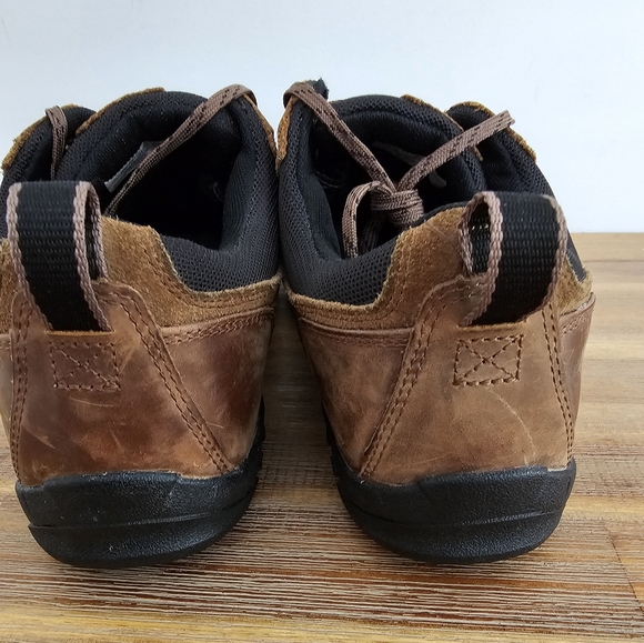 TIMBERLAND Men's Brown Earthkeepers Gorham Low Waterproof Oxford Shoes - Picture 7 of 11